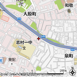 味噌一 大原店周辺の地図