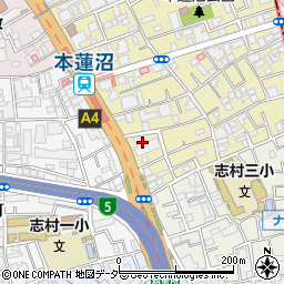 ハイホーム板橋本蓮沼ブロードシティ周辺の地図