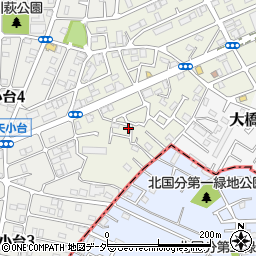 千葉県松戸市二十世紀が丘萩町418周辺の地図