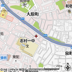 東京都板橋区大原町30周辺の地図