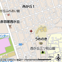 東京都北区西が丘2丁目20-7周辺の地図