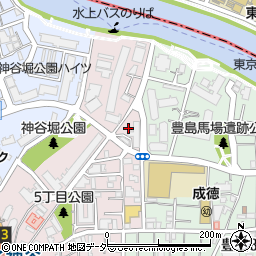 東京都北区王子5丁目25周辺の地図
