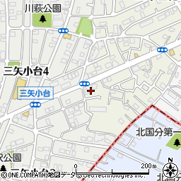 千葉県松戸市二十世紀が丘萩町208-1周辺の地図