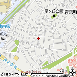 東京都東村山市青葉町3丁目12周辺の地図