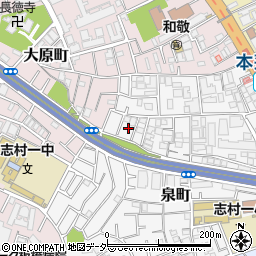 東京都板橋区泉町45周辺の地図