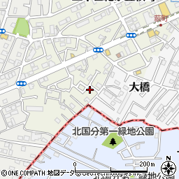 千葉県松戸市二十世紀が丘萩町355周辺の地図