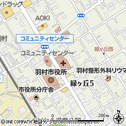 羽村郵便局 ＡＴＭ周辺の地図