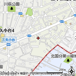 千葉県松戸市二十世紀が丘萩町413周辺の地図