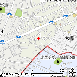 千葉県松戸市二十世紀が丘萩町345周辺の地図