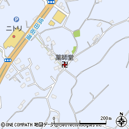 千葉県成田市不動ケ岡1833周辺の地図