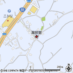 千葉県成田市不動ケ岡1833周辺の地図