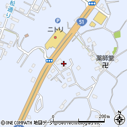 千葉県成田市不動ケ岡1870周辺の地図
