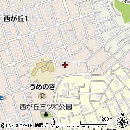 東京都北区西が丘2丁目26-11周辺の地図