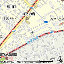 ファミール清瀬周辺の地図