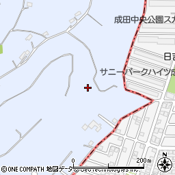 千葉県成田市不動ケ岡1765周辺の地図