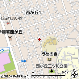 東京都北区西が丘2丁目20-12周辺の地図