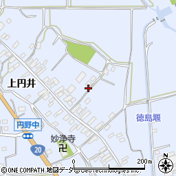 山梨県韮崎市円野町上円井2531周辺の地図