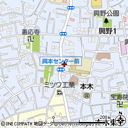 桶傳内田商店周辺の地図