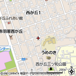 東京都北区西が丘2丁目20-11周辺の地図