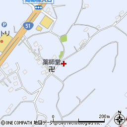 千葉県成田市不動ケ岡1776周辺の地図