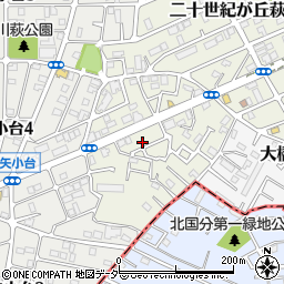 千葉県松戸市二十世紀が丘萩町215-12周辺の地図