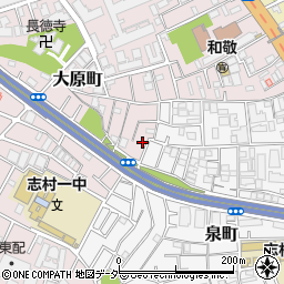 東京都板橋区大原町25周辺の地図