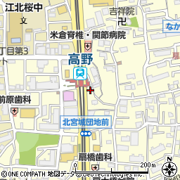 台東鳩ケ谷線周辺の地図