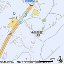 千葉県成田市不動ケ岡1827周辺の地図