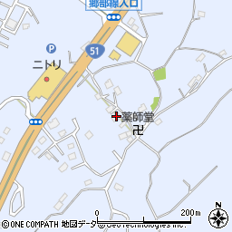 千葉県成田市不動ケ岡1827周辺の地図