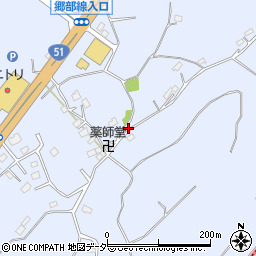 千葉県成田市不動ケ岡3177周辺の地図