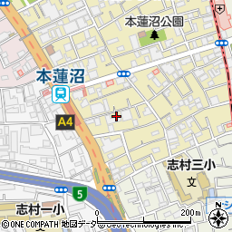 東京都板橋区蓮沼町8周辺の地図