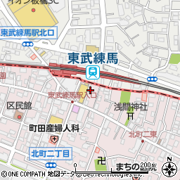 京城苑周辺の地図