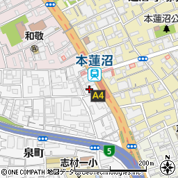 中国料理 京苑周辺の地図