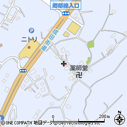 千葉県成田市不動ケ岡1823周辺の地図
