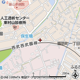 有限会社東村山電気周辺の地図