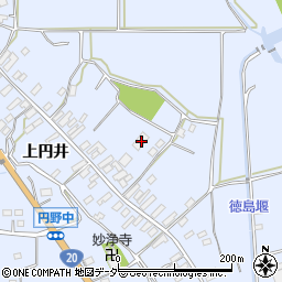 山梨県韮崎市円野町上円井2529周辺の地図