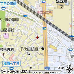 愛の店ダスキン　梅田店周辺の地図