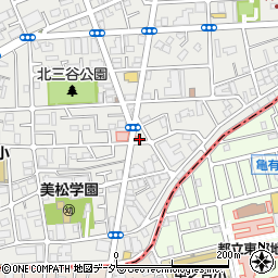 東京都足立区東和2丁目周辺の地図
