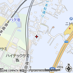 千葉県成田市不動ケ岡2017周辺の地図