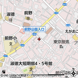 東京都板橋区前野町周辺の地図
