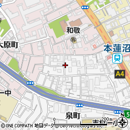 東京都板橋区泉町50周辺の地図
