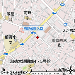 東京都板橋区前野町周辺の地図