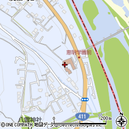 東京恵明学園乳児部・児童部周辺の地図