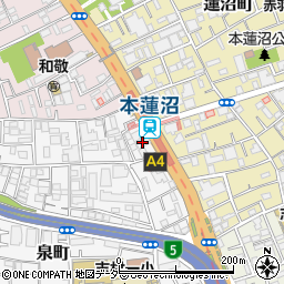 鈴木家具センタービル周辺の地図