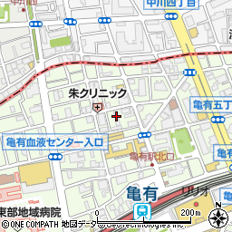 金亀食品加工有限会社周辺の地図