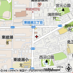 東京都　建設局第六建設事務所足立東工区周辺の地図