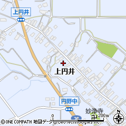 山梨県韮崎市円野町上円井1236周辺の地図