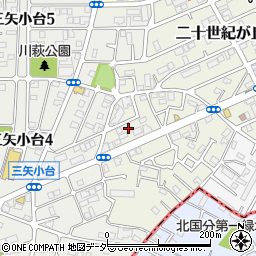 千葉県松戸市二十世紀が丘萩町202-2周辺の地図