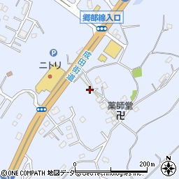 千葉県成田市不動ケ岡1820周辺の地図