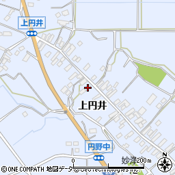 山梨県韮崎市円野町上円井1129周辺の地図